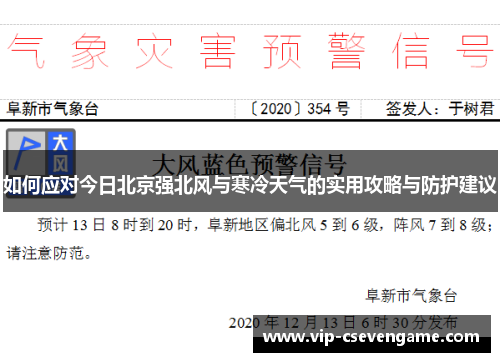 如何应对今日北京强北风与寒冷天气的实用攻略与防护建议